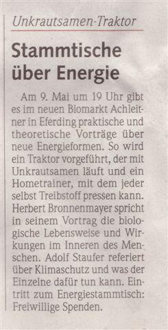 Bauern Zeitung :: 03. Mai 2007