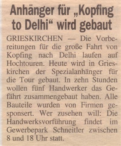Volksblatt :: 21. Juli 2006